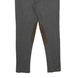 HENRY COTTONS Womens Viscose Blend Grey Regular W32 L28 Trousers Zip Closure