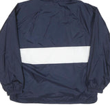 CHARLES RIVER Mens Navy & White University Of Texas Jacket M Polyester Blend Zip