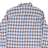 LEE Mens Blue & Pink Check Shirt XL Cotton Blend Casual Long Sleeve