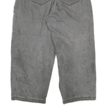 MINIMAL PROJECT Womens Grey Relaxed Wide-Leg Denim Light W28 L26 Cotton Blend