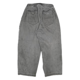 MINIMAL PROJECT Womens Grey Relaxed Wide-Leg Denim Light W28 L26 Cotton Blend