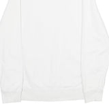 LEVI'S Mens White S Cotton Crew Neck Sweatshirt Palm Tree Print Casual