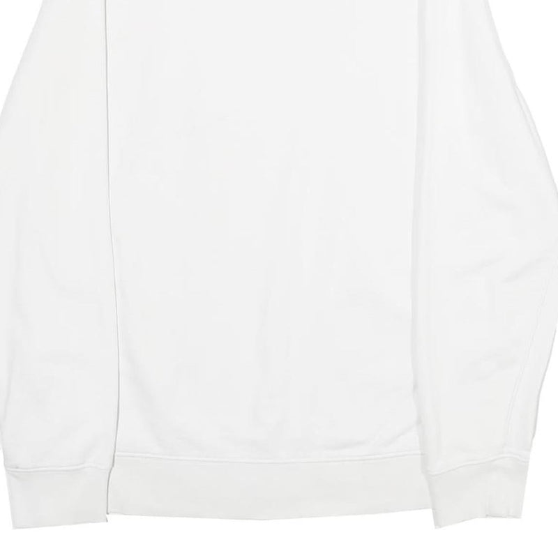 LEVI'S Mens White S Cotton Crew Neck Sweatshirt Palm Tree Print Casual