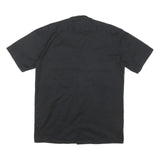 DICKIES Mens Black Work Shirt Cotton Blend Short Sleeve M Utility Casual