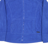 CALVIN KLEIN Mens Blue Zip Jacket XL Polyester Blend Casual Lightweight Design