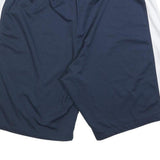 CHAMPION Mens Shorts Navy Blue & White Casual Sports 3XL W38 Polyester Blend