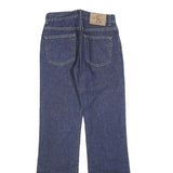 CALVIN KLEIN JEANS Womens Blue Regular Straight Denim Medium W26 L32 Zip Cotton