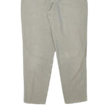 CAPPOPERA Womens Cotton Blend Beige Relaxed Tapered Trousers W27 L27 Casual