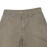 CARHARTT Mens Shorts Beige Casual M W34 Workwear Utility Cotton Blend
