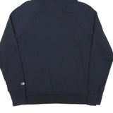 CHAMPION Womens Navy Blue Notre Dame Pullover Hoodie M Cotton Blend