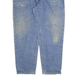 CARHARTT Mens Jeans Blue Relaxed Straight Denim Medium W46 L32 Workwear Casual