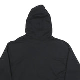 CHAMPION Womens Black Pullover Hoodie L Classic Logo Sweatshirt