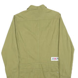 REPLAY Womens Green Shirt Dress Cotton Long Sleeve XL Casual Button Detail