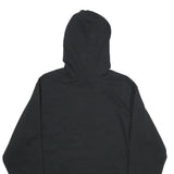 CHAMPION Mens Black Hoodie S Pullover Cotton Blend Casual Sweatshirt