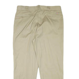 DICKIES Mens Regular Fit Beige Cotton Blend Trousers W38 L30 Workwear Casual