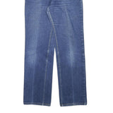 LEE Womens Blue Regular Fit Straight Leg Denim Jeans W27 L31 Classic Zip Cotton