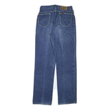 LEE Womens Blue Regular Fit Straight Leg Denim Jeans W27 L31 Classic Zip Cotton