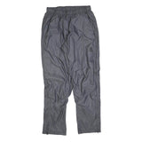 ADIDAS Mens Joggers Grey Black Regular Fit Straight M W30 L30 Polyester Blend