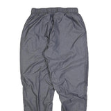 ADIDAS Mens Joggers Grey Black Regular Fit Straight M W30 L30 Polyester Blend