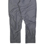 ADIDAS Mens Joggers Grey Black Regular Fit Straight M W30 L30 Polyester Blend