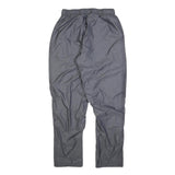 ADIDAS Mens Joggers Grey Black Regular Fit Straight M W30 L30 Polyester Blend