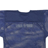 RUSSELL ATHLETIC Mens Navy Blue Wildcats Graphic T-Shirt M V-Neck Short Sleeve