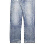 LEVI'S 501 Mens Jeans Blue Regular Straight Denim Light W30 L29 Classic Button