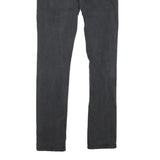 LEVI'S 473 Womens Jeans Black Slim Skinny Denim W26 L30 Stretch Zip