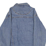 STONY RIVER Mens Blue Denim Cotton Button Jacket M Classic Casual