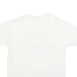 HANES Mens White Tulare Car Show Graphic T-Shirt XL Short Sleeve Crew Neck