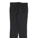 VERSACE FOR H&M Womens Wool Black Slim Straight Trousers W30 L32 Formal