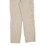 CARHARTT Mens Jeans Beige Relaxed Straight Denim W32 L30 Workwear Utility