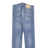 LEVI'S Mens Jeans Blue Slim Skinny Denim Light W28 L26 Classic Cotton Blend Zip