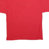 CHAMPION Mens Red Simpson Alumni Graphic T-Shirt 2XL Short Sleeve Crew Neck