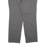 BASLER Womens Regular Grey Polyester Blend Trousers W40 L32 Zip Pocketed