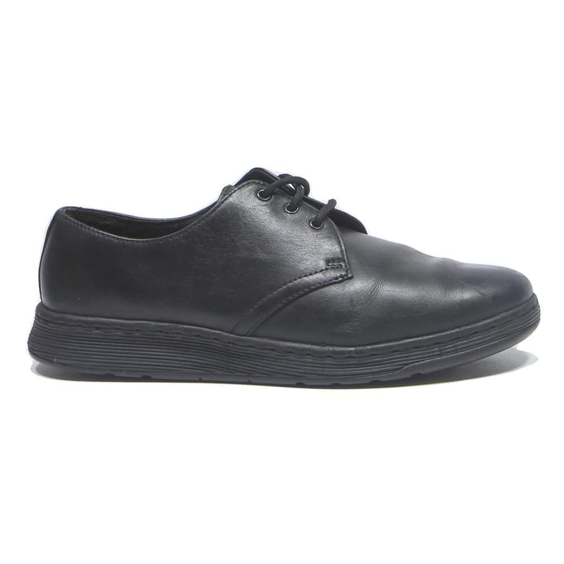 DR MARTENS Cavendish Women's Black Leather Lace-Up Shoes UK 7