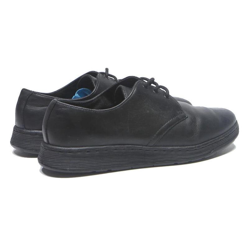 DR MARTENS Cavendish Women's Black Leather Lace-Up Shoes UK 7