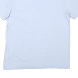 NIKE Mens Light Blue & Navy Blue Graphic T-Shirt M Short Sleeve Crew Neck Casual