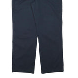 DICKIES Womens Cotton Blend Navy Regular Straight Trousers W38 L30 Workwear Zip