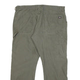 DICKIES Mens Cotton Blend Regular Fit Straight Trousers W38 L28 Workwear Utility