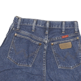 WRANGLER Womens Denim Blue Cut-Off Shorts S W26 Casual Summer