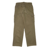 A PROPOS Mens Cotton Blend Green Regular Cargo Trousers W31 L32 Casual Workwear