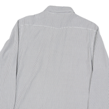 G-STAR Mens Black & White Checked Shirt M Button Down Cotton Blend Casual