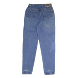 DICKIES Womens Regular Blue Denim Cotton Jeans W29 L30 Button Closure