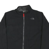 THE NORTH FACE Womens Black Polyester Blend Jacket XL Zip Plain Outdoor Casual
