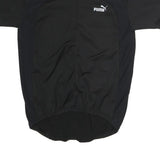 PUMA Mens Black & Dark Grey Graphic T-Shirt S Short Sleeve Crew Neck Sports
