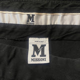 Missoni Trousers - 30W UK 8 Black Cotton
