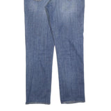 LEVI'S 514 Classic Mens Blue Cotton Blend Denim Medium W34 L32 Classic Fit
