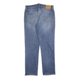 LEVI'S 514 Classic Mens Blue Cotton Blend Denim Medium W34 L32 Classic Fit