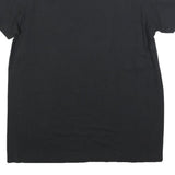 ADIDAS Mens Black Graphic T-Shirt M Short Sleeve Crew Neck Cotton Blend